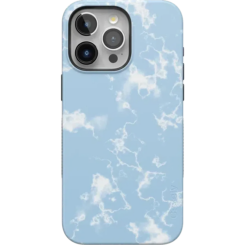 Light Blue Skies | Marble Clouds Case iPhone Case get.casely Bold Flex + MagSafe® iPhone 15 Pro Max