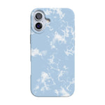 Light Blue Skies | Marble Clouds Case iPhone Case get.casely Classic + MagSafe® iPhone 16 