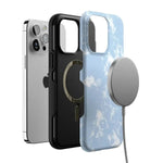 Light Blue Skies | Marble Clouds Case iPhone Case get.casely 