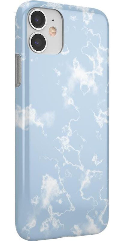 Light Blue Skies | Marble Clouds Case iPhone Case get.casely