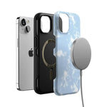 Light Blue Skies | Marble Clouds Case iPhone Case get.casely 