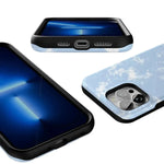 Light Blue Skies | Marble Clouds Case iPhone Case get.casely 