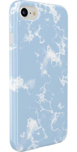 Light Blue Skies | Marble Clouds Case iPhone Case get.casely