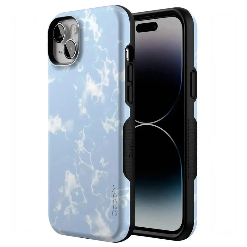 Light Blue Skies | Marble Clouds Case iPhone Case get.casely 