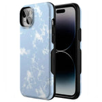 Light Blue Skies | Marble Clouds Case iPhone Case get.casely 