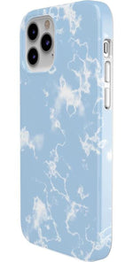 Light Blue Skies | Marble Clouds Case iPhone Case get.casely