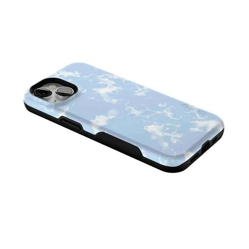 Light Blue Skies | Marble Clouds Case iPhone Case get.casely 