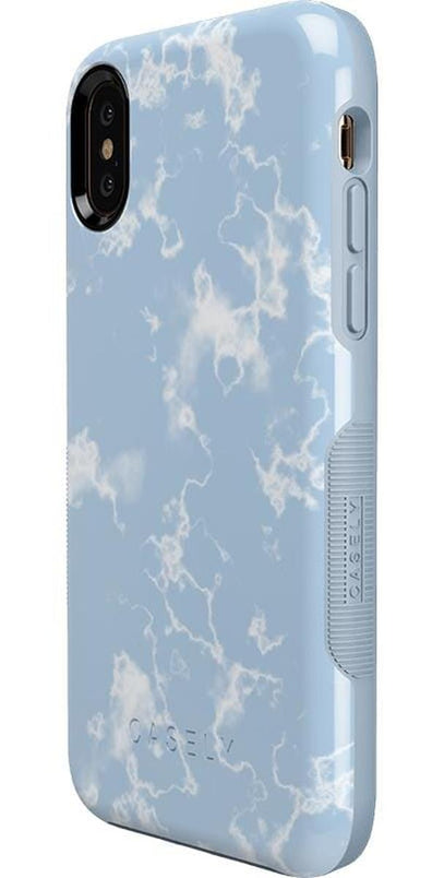 Light Blue Skies | Marble Clouds Case iPhone Case get.casely