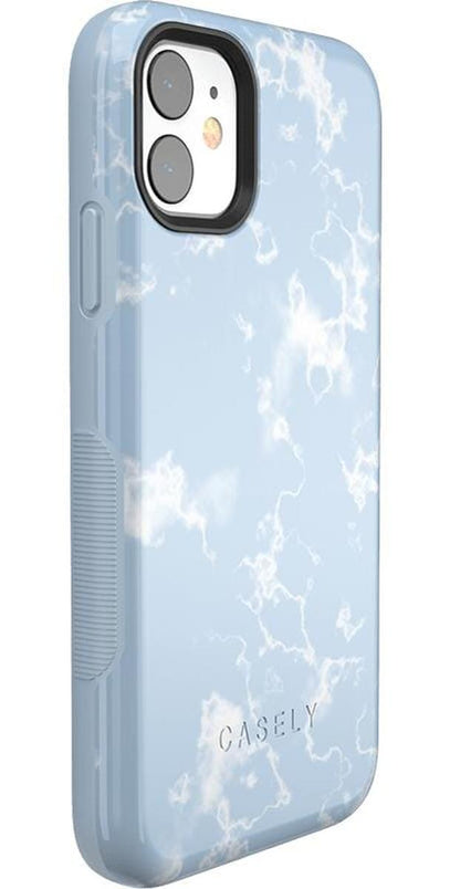 Light Blue Skies | Marble Clouds Case iPhone Case get.casely