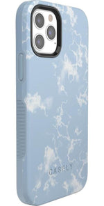Light Blue Skies | Marble Clouds Case iPhone Case get.casely