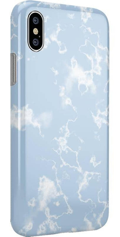 Light Blue Skies | Marble Clouds Case iPhone Case get.casely