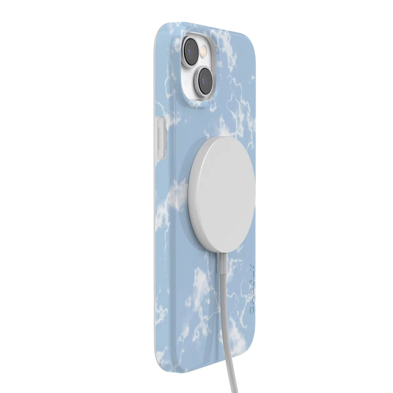 Cute Light Blue iPhone Case & Cover with Clouds Cute Light Blue iPhone Case & Cover with Clouds