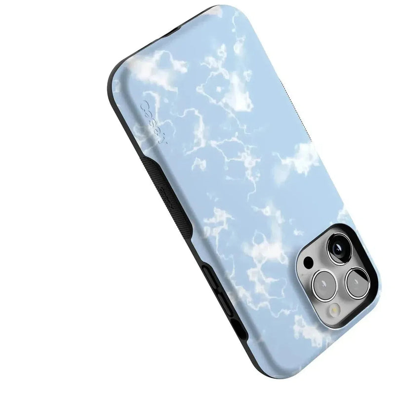 Light Blue Skies | Marble Clouds Case iPhone Case get.casely 