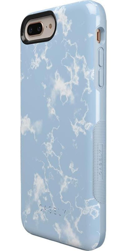 Light Blue Skies | Marble Clouds Case iPhone Case get.casely
