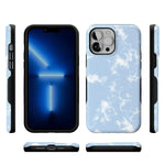 Light Blue Skies | Marble Clouds Case iPhone Case get.casely 
