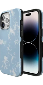 Light Blue Skies | Marble Clouds Case iPhone Case get.casely 