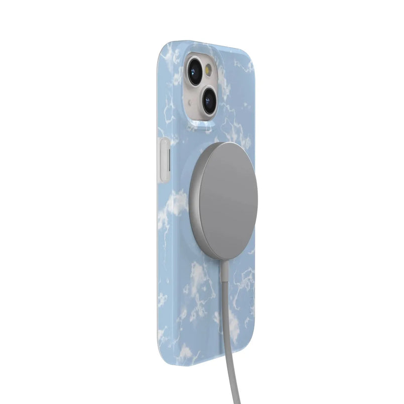 Light Blue Skies | Marble Clouds Case iPhone Case get.casely 