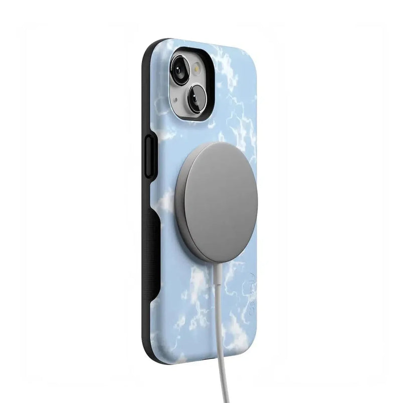 Light Blue Skies | Marble Clouds Case iPhone Case get.casely 