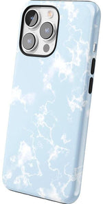 Light Blue Skies | Marble Clouds Case iPhone Case get.casely 
