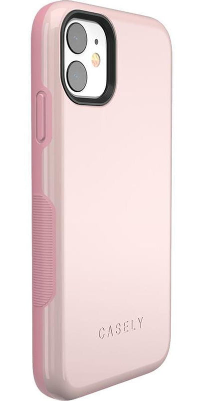 Light Pink on Pink | Ultra-Protective Bold Case iPhone Case get.casely 