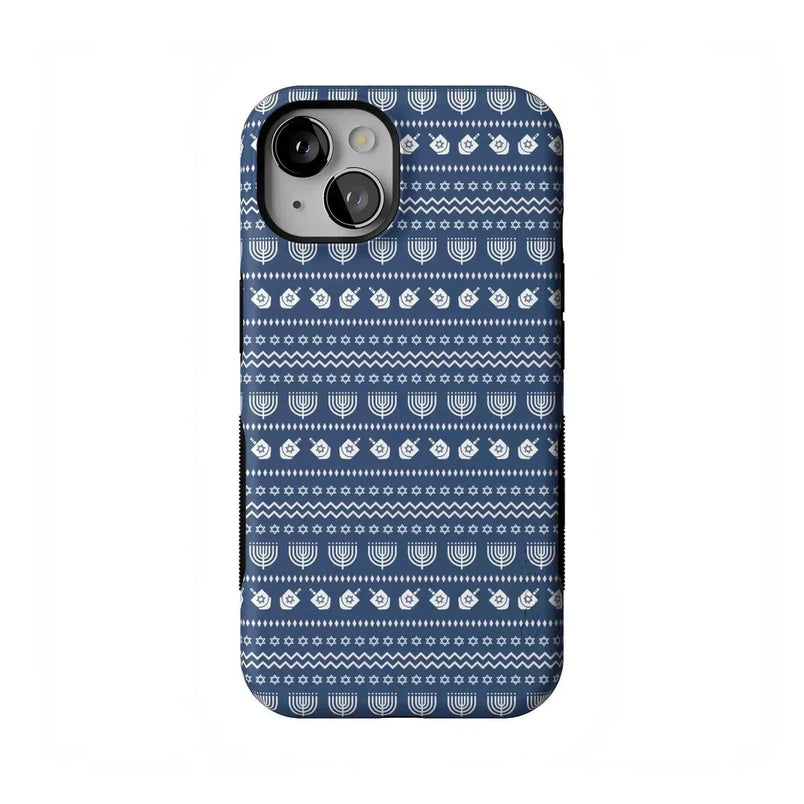 Light the Night | Hannukah Case Phone Case Casetry Bold Flex + MagSafe® iPhone 13