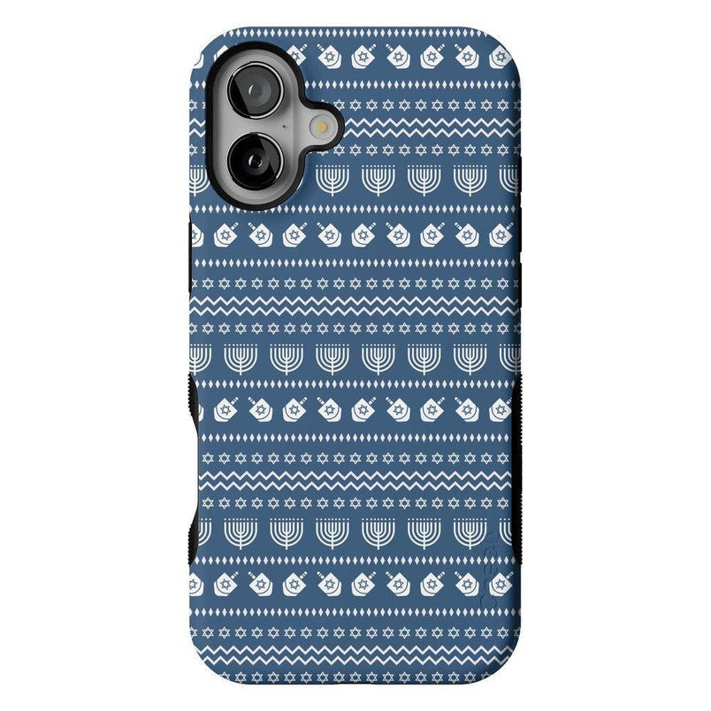 Light the Night | Hannukah Case Phone Case Casetry Bold + MagSafe® iPhone 16 Plus