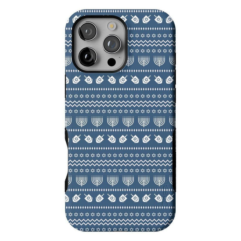 Light the Night | Hannukah Case Phone Case Casetry Bold + MagSafe® iPhone 16 Pro Max