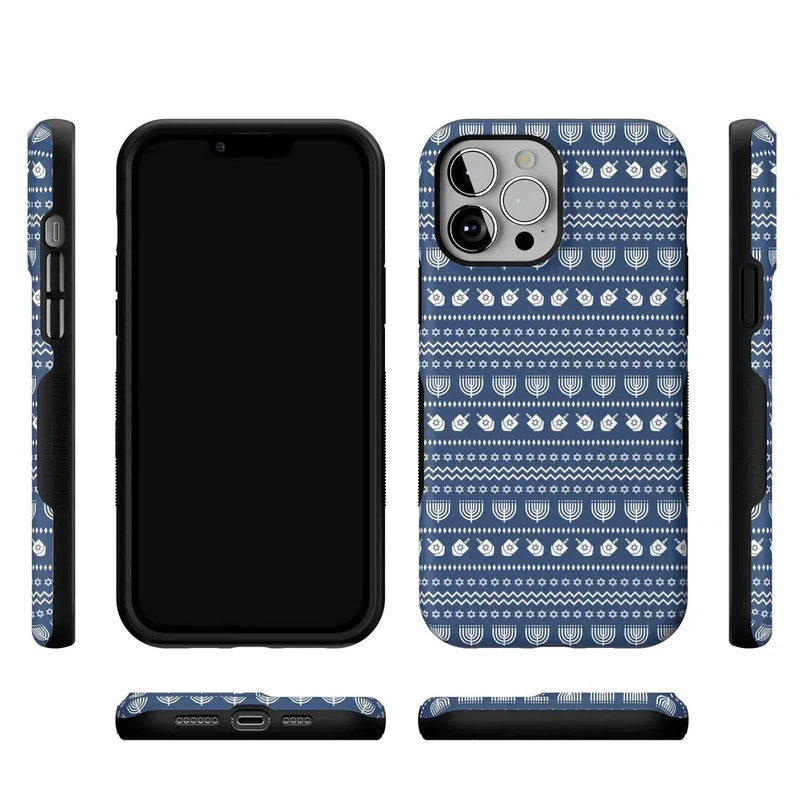 Light the Night | Hannukah Case Phone Case Casetry 