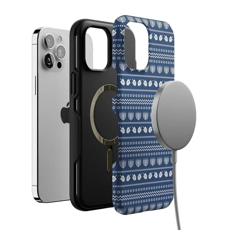 Light the Night | Hannukah Case Phone Case Casetry 