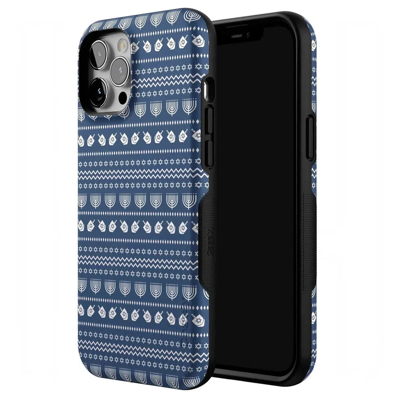 Light the Night | Hannukah Case Phone Case Casetry 