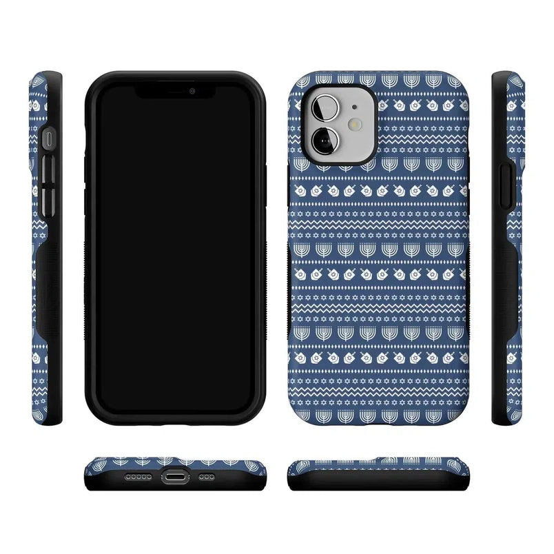Light the Night | Hannukah Case Phone Case Casetry 