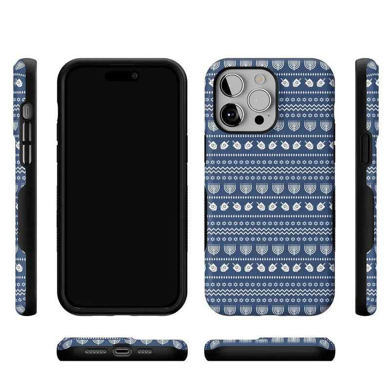 Light the Night | Hannukah Case Phone Case Casetry 