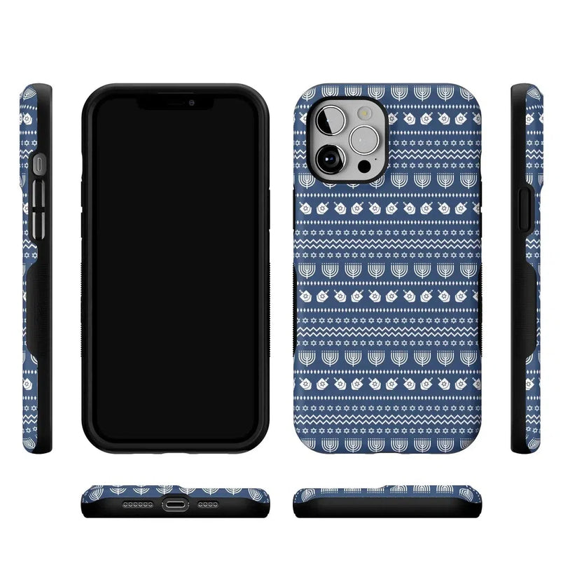 Light the Night | Hannukah Case Phone Case Casetry 