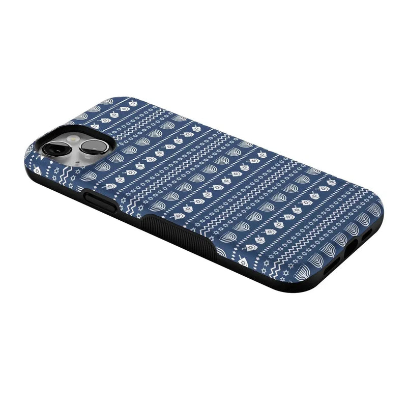 Light the Night | Hannukah Case Phone Case Casetry 