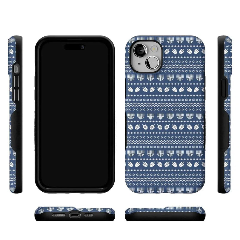 Light the Night | Hannukah Case Phone Case Casetry 