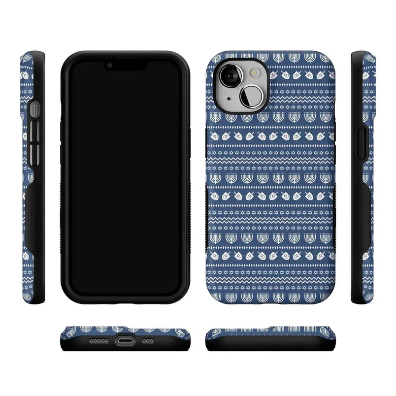 Light the Night | Hannukah Case Phone Case Casetry 