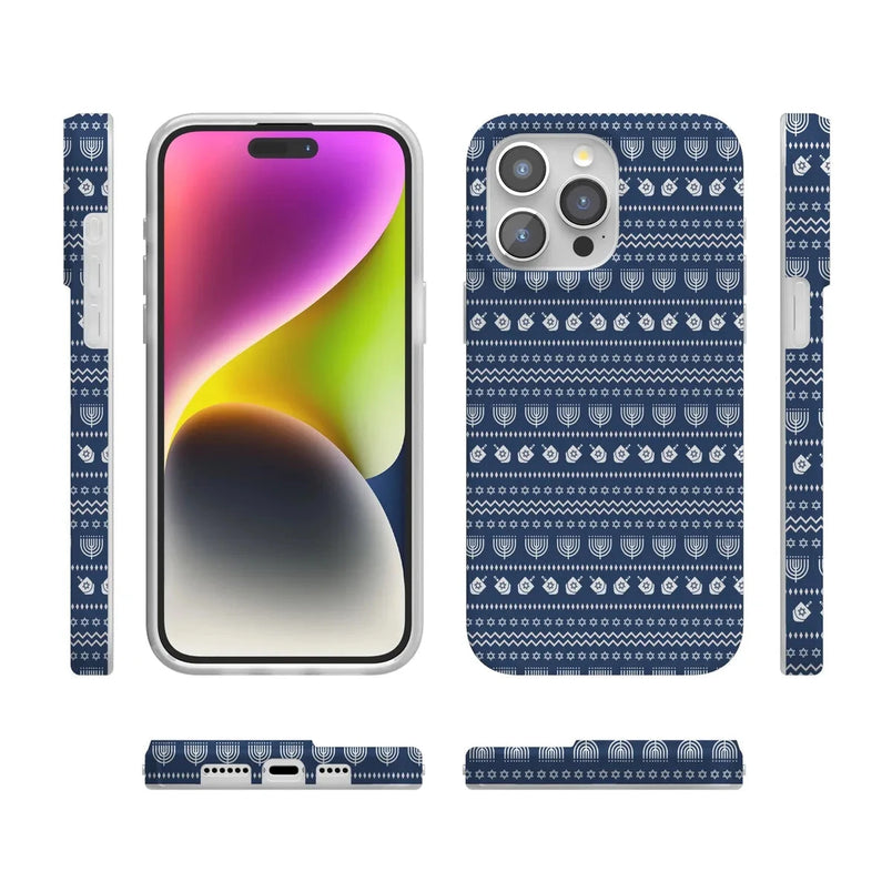 Light the Night | Hannukah Case Phone Case Casetry 