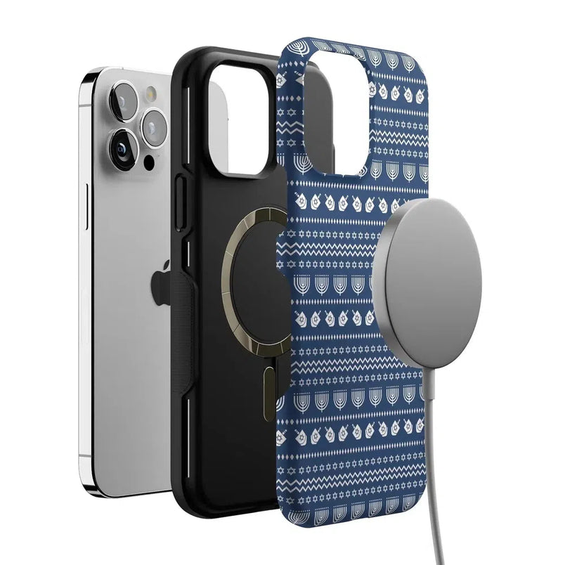 Light the Night | Hannukah Case Phone Case Casetry 