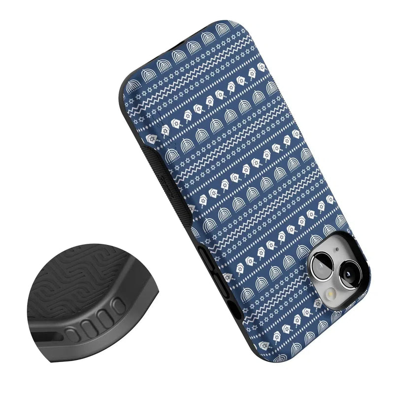 Light the Night | Hannukah Case Phone Case Casetry 