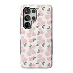 Nantucket Cottage | Pink Hydrangea Case - Galaxy S25 Ultra