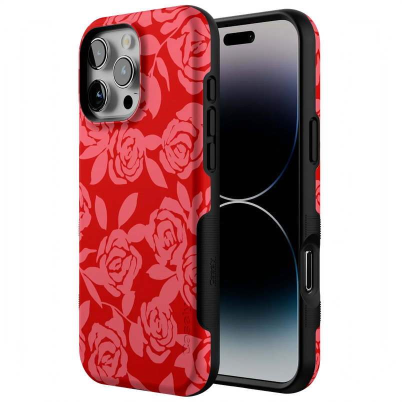 Final Rose | Red & Pink Floral Case