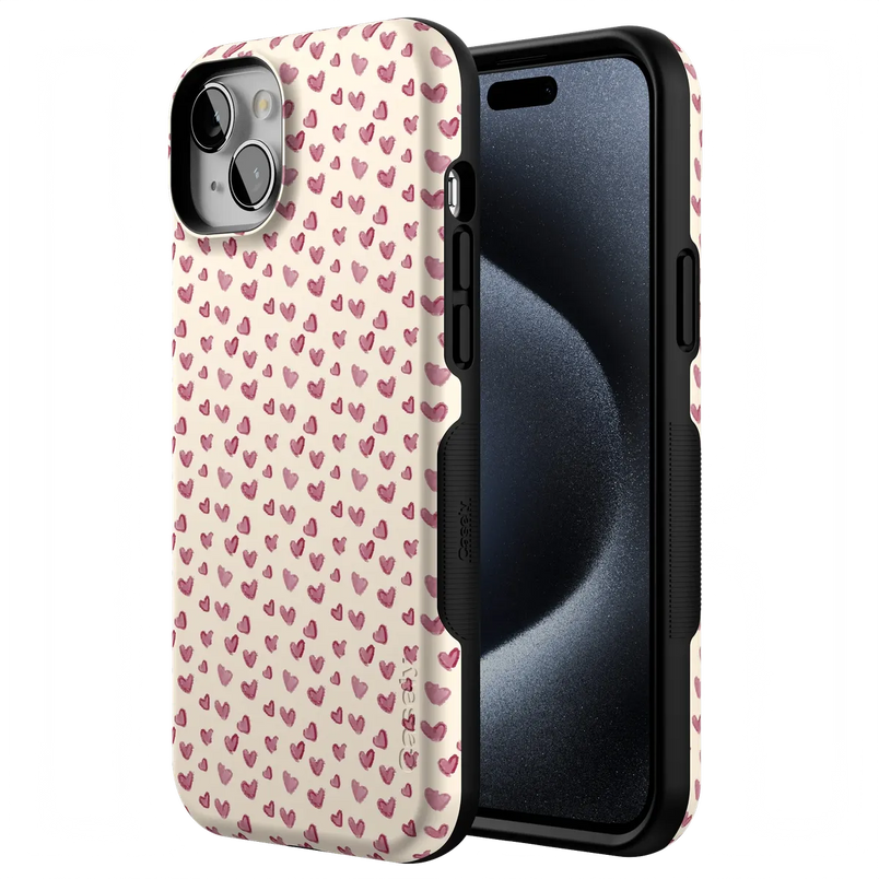 Lovebug | Mauve Hearts Case