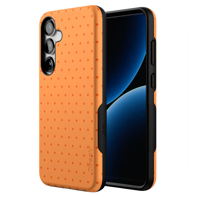 On the Dot | Orange Polka Dot Case