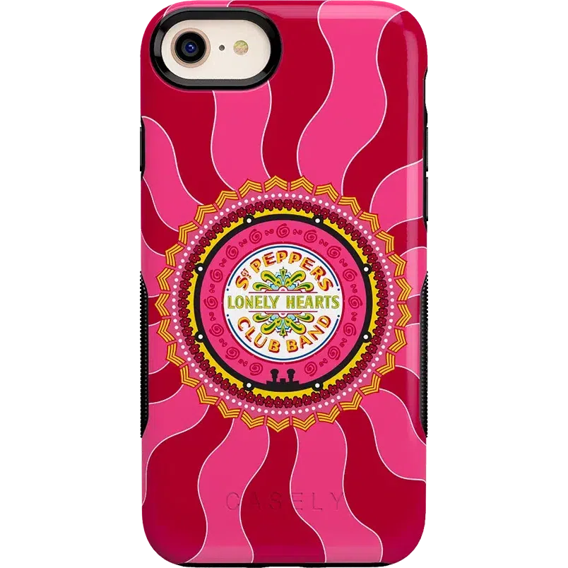 Lonely Hearts Club | The Beatles Sgt. Pepper's Case iPhone Case get.casely Bold iPhone SE (2020 & 2022) 