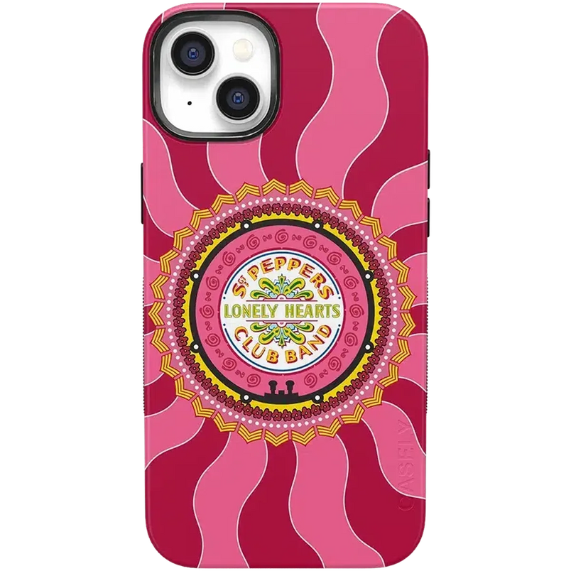 Lonely Hearts Club | The Beatles Sgt. Pepper's Case iPhone Case get.casely Bold + MagSafe® iPhone 14 Plus 