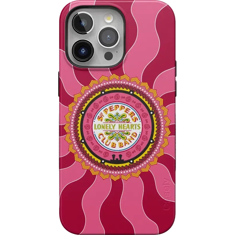 Lonely Hearts Club | The Beatles Sgt. Pepper's Case iPhone Case get.casely Bold + MagSafe® iPhone 15 Pro Max 
