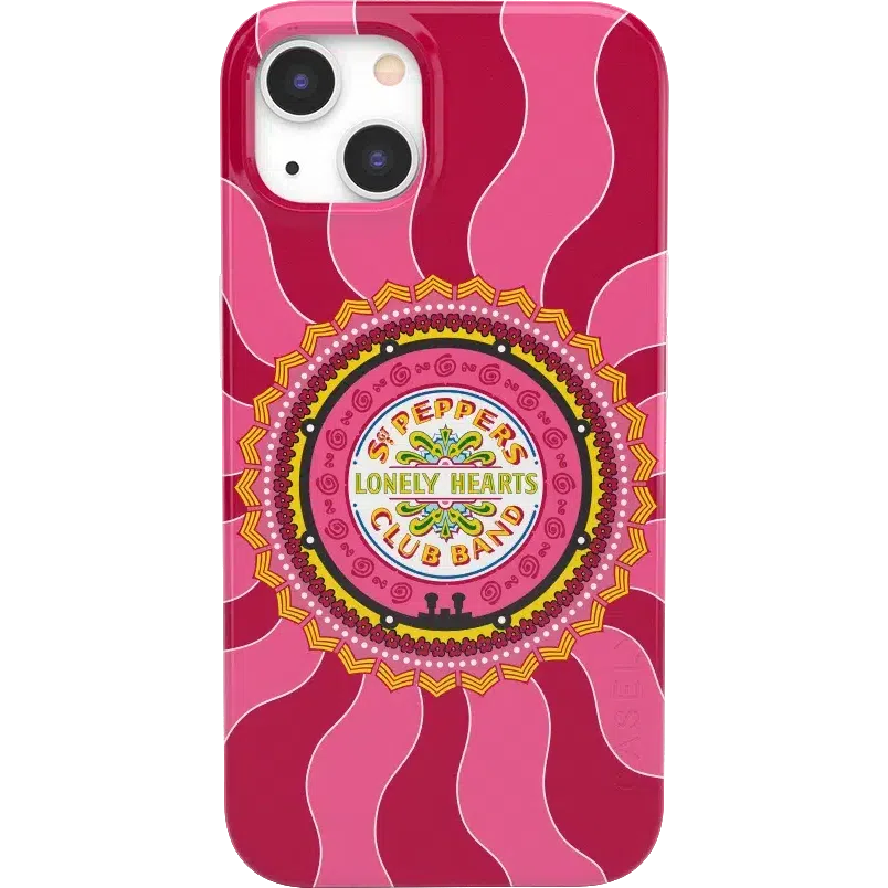 Lonely Hearts Club | The Beatles Sgt. Pepper's Case iPhone Case get.casely Classic + MagSafe® iPhone 13 