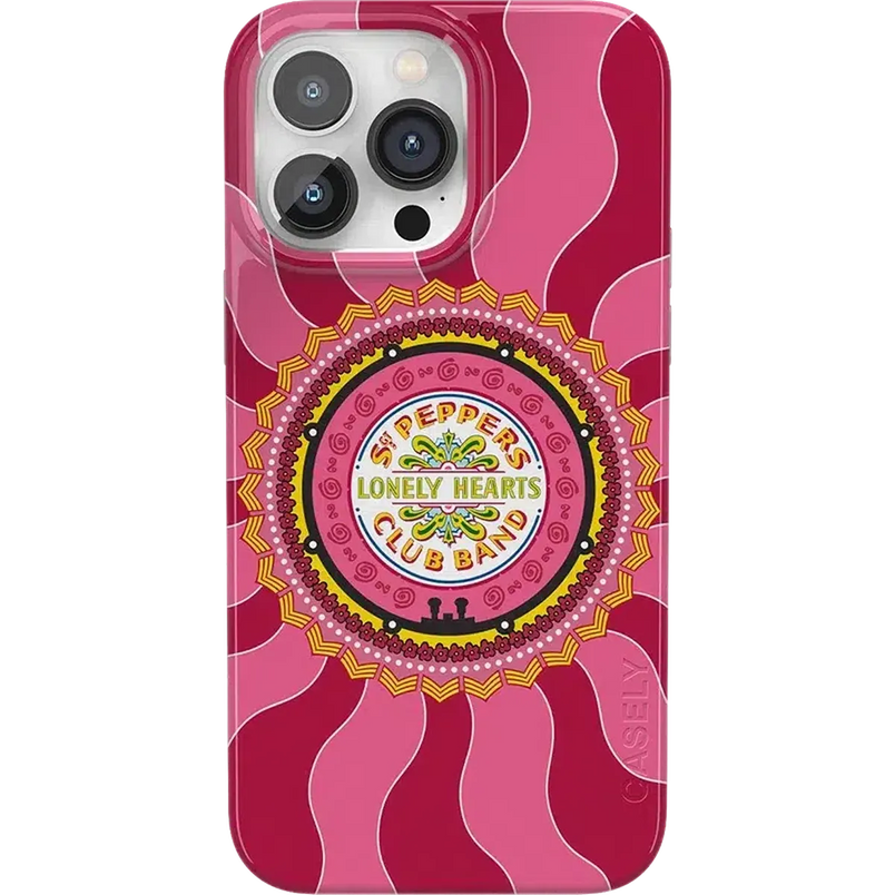 Lonely Hearts Club | The Beatles Sgt. Pepper's Case iPhone Case get.casely Classic + MagSafe® iPhone 14 Pro Max 