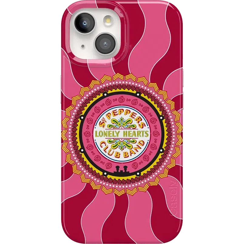 Lonely Hearts Club | The Beatles Sgt. Pepper's Case iPhone Case get.casely Classic + MagSafe® iPhone 15 Plus 