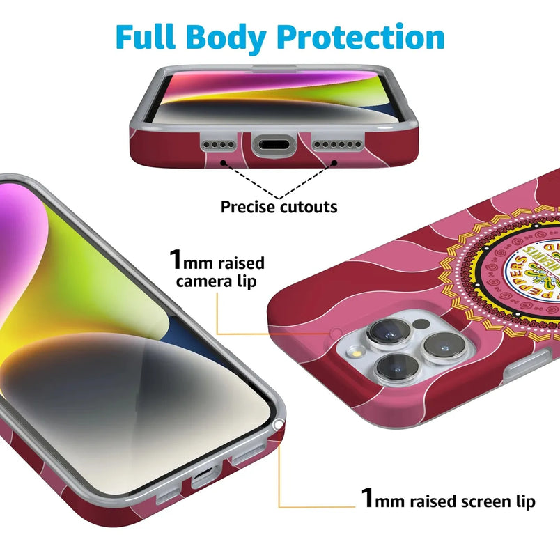 Lonely Hearts Club | The Beatles Sgt. Pepper's Case iPhone Case get.casely 